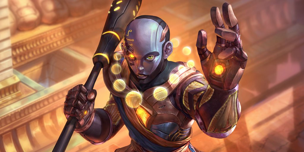 SMITEGame's tweet photo. Vamana reaches new levels of enlightenment with his new skin, Serenity.
#SummerKnockout https://t.co/qA2UpfWqe4 https://t.co/OjsO9X4jtI