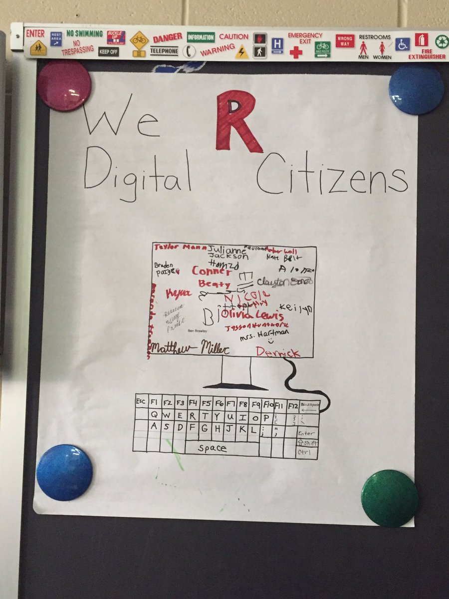 jenlyn636's tweet photo. We R Digital Citizens in Room 146! @wearrrichmond @RCSeLearn #RCSPowerUp https://t.co/KkOYWDB8S5