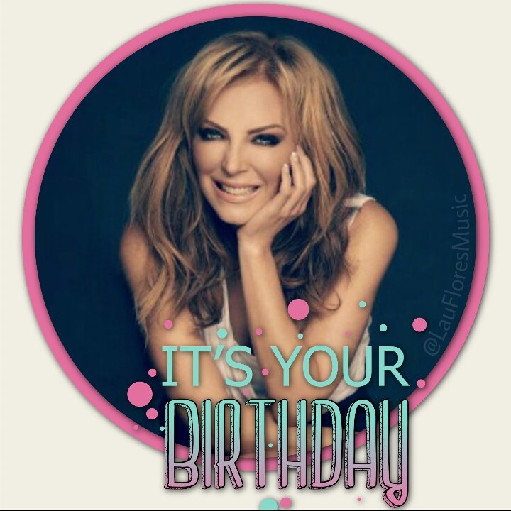 ¡Happy Birthday Laura Flores!     Bendiciones!!!!!! 