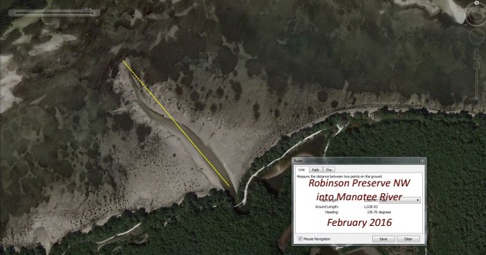Interesting comparison of tidal flow in Robinson Preserve over 10 years made by naturalist Karen Wiley. #AquabytheBay