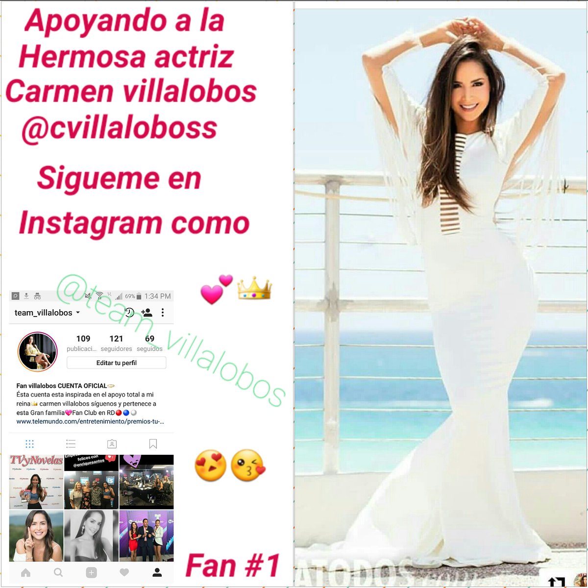 VillaloboTeam's tweet photo. A ver siganme en instagram!!!! Te amo @CVillaloboss 😍😘 https://t.co/2osNOjiOLB