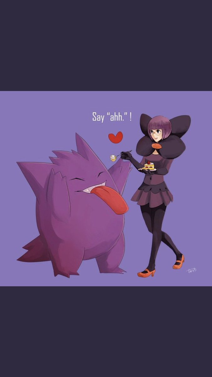PokeTrainerRain's tweet photo. "I think Gengar deserves this.~" https://t.co/z6IMcgQ8J3