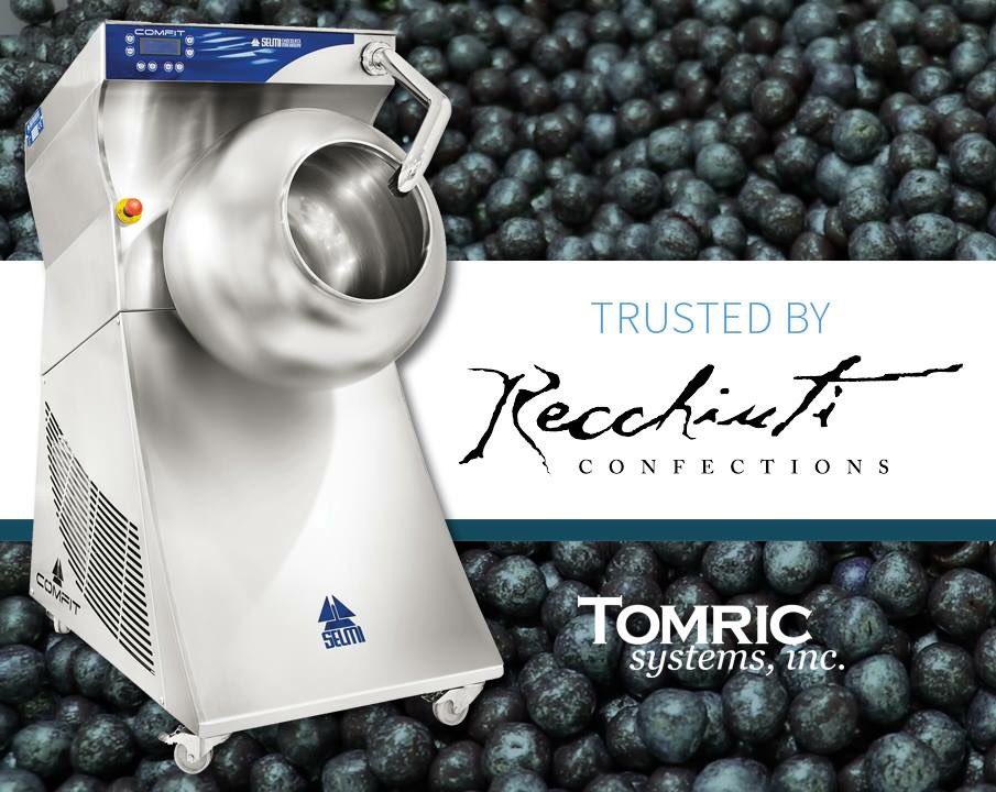 Excited <a href="/Recchiuti/">RecchiutiConfections</a> is adding a #Selmi Comfit Panner to his innovations lab. A true #chocolate pioneer, we can't wait to see what he creates.