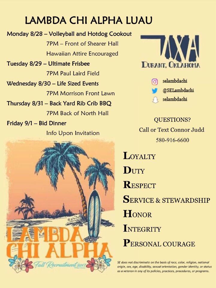 Making good men great, one luau at a time🤙🏼