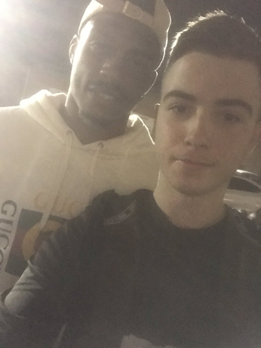 real_jackcozens's tweet photo. @LeminaM_13  nice to meet you mate ! But I want your jumper 😍 https://t.co/MqyGt0EPNx