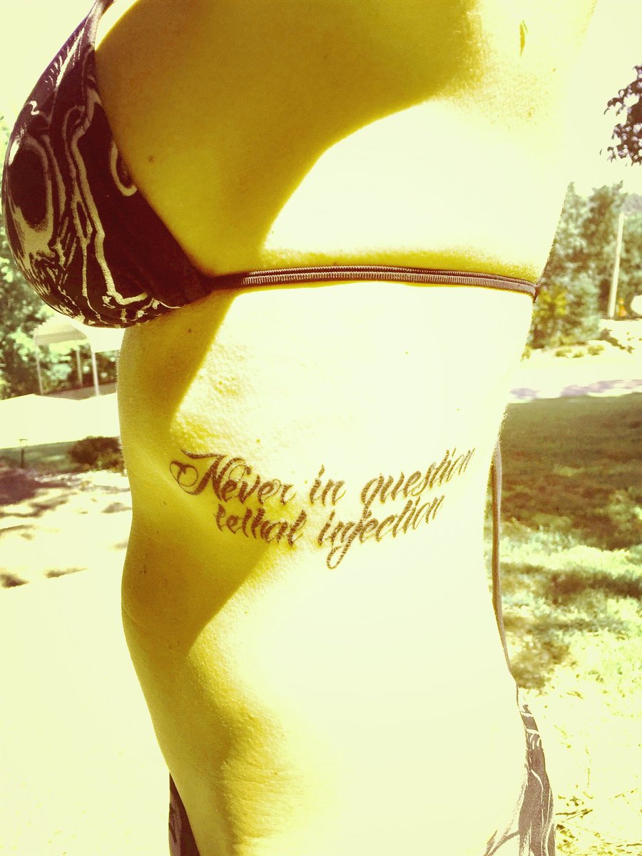 My new tattoos! They are lyrics to \, image size:900x1200