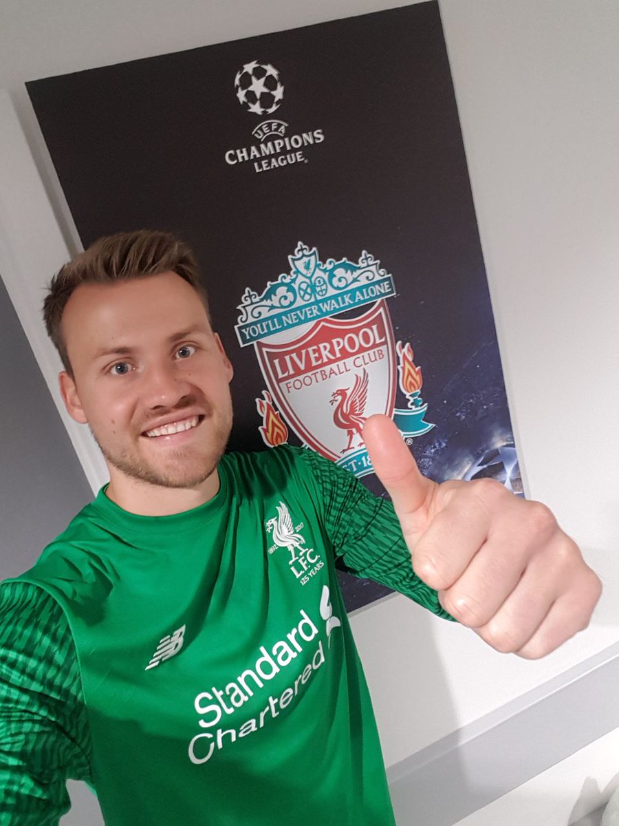 SMignolet's tweet photo. We desperately wanted this! @LFC Where we belong: group stage of the #Championsleague #welldeserved #greatnight #YNWA #LFC 🏆⚽🔴 https://t.co/PVn2ajbC3v