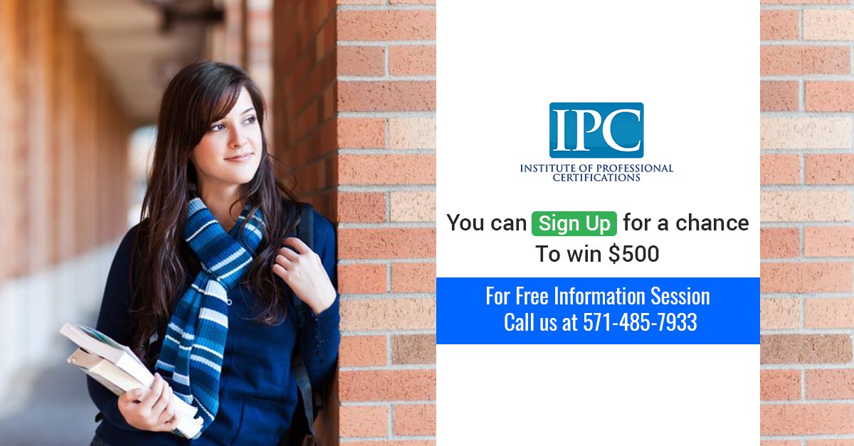IPC_Training's tweet image. You can sign up for a chance to win $500 to put toward your next training certification by leaving your email!  ipc.school