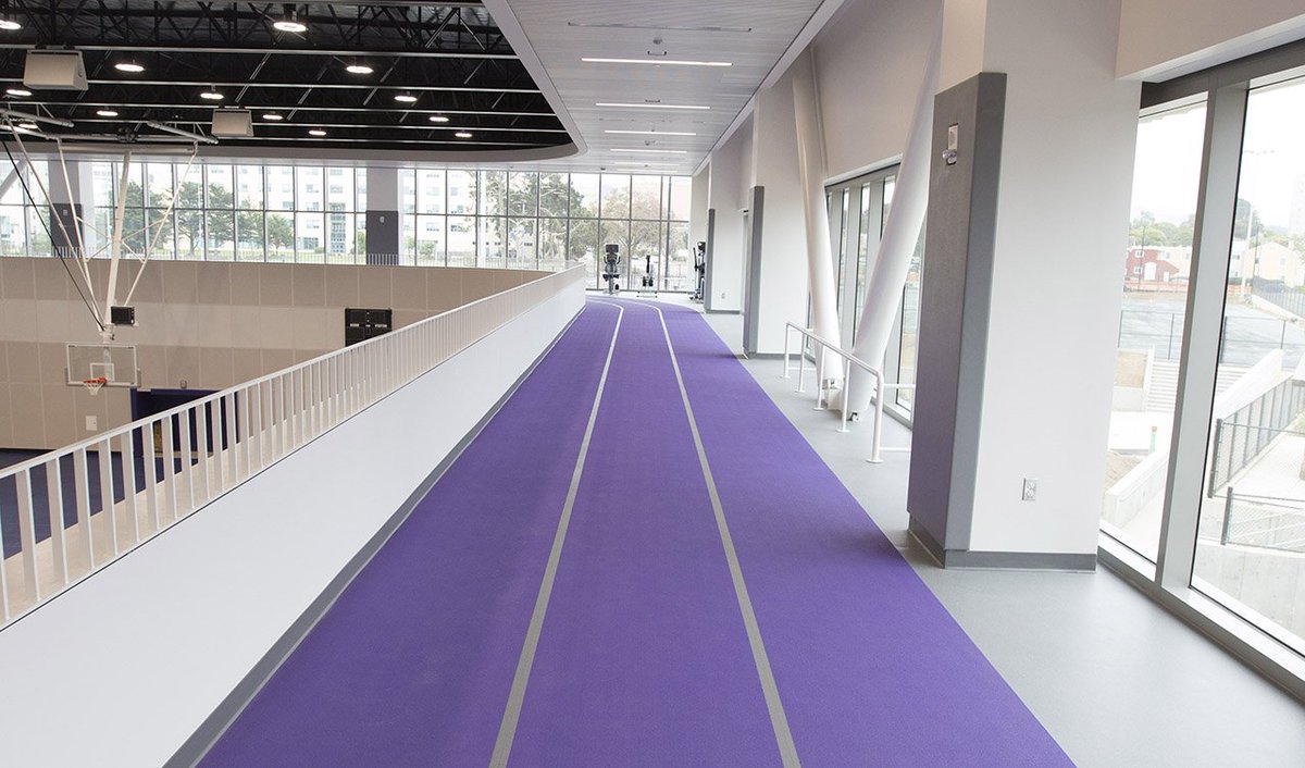 SFSU's tweet photo. The Mashouf Wellness Center is now open. Happy climbing! #SFSU #SFStateWelcome https://t.co/jANPgtd1Qv