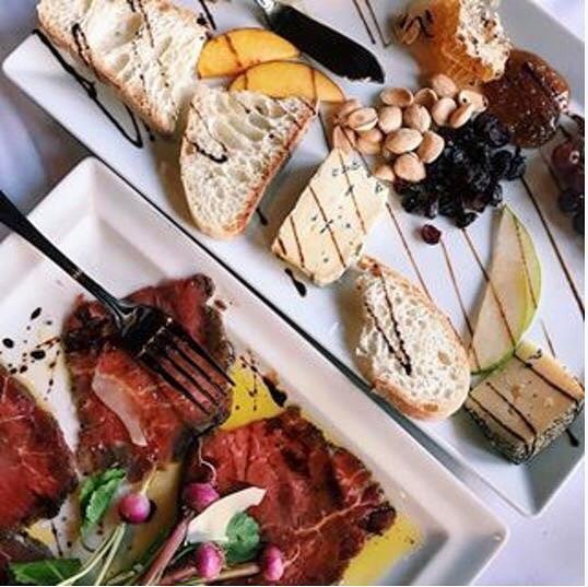 So many flavors, so little time! 📷 @runnin_shu_the_6
.
.
.
.
.
#family #friends #italy #italian #appetizers #antipasti #cheese #texas #hill…