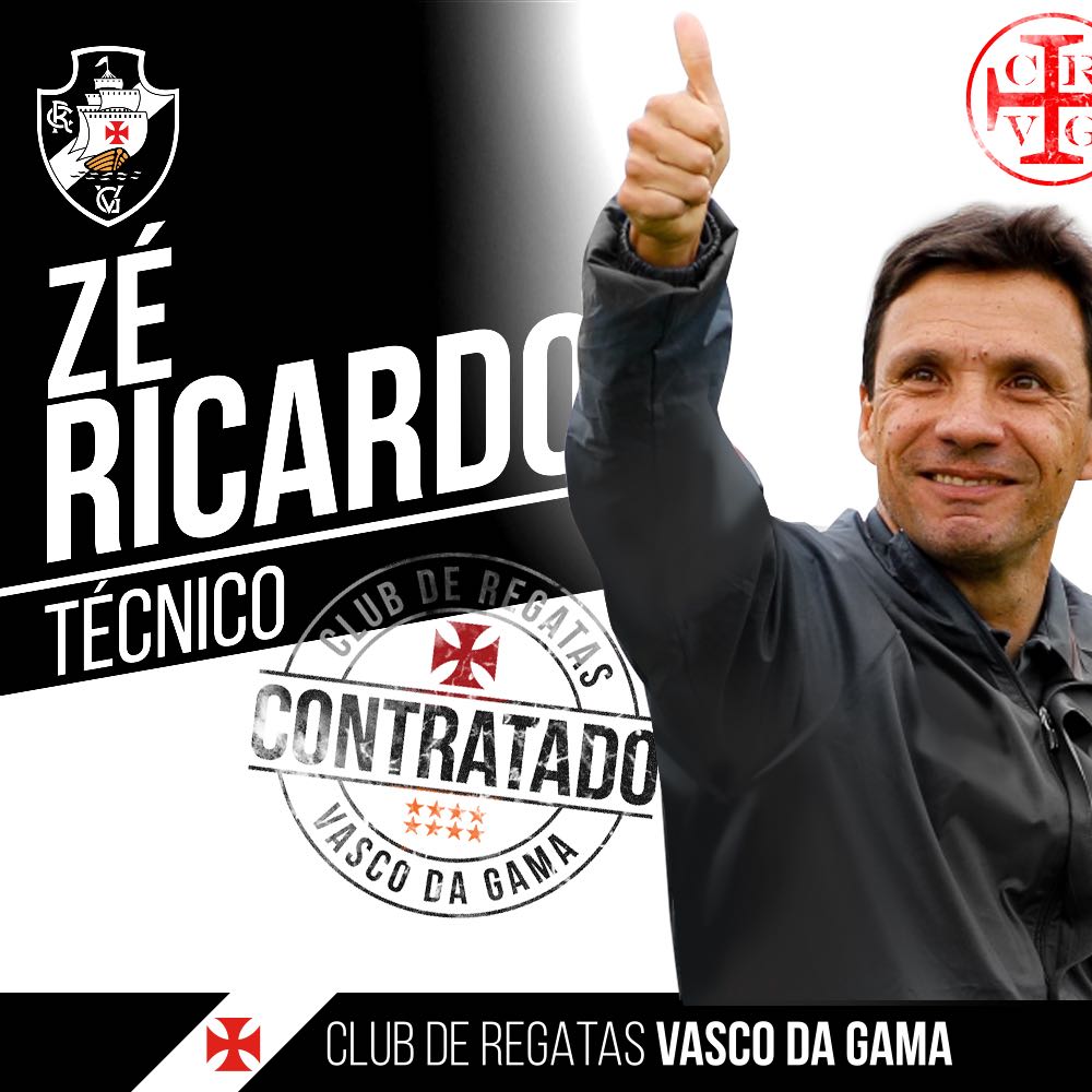 Comentandofute0's tweet photo. FIM DA NOVELA
Vasco da Gama agora a pouco anunciou oficialmente Zé Ricardo como novo técnico, é o 3° do cruzmaltino nessa temporada
#cmFut https://t.co/OiVpPTGMqM
