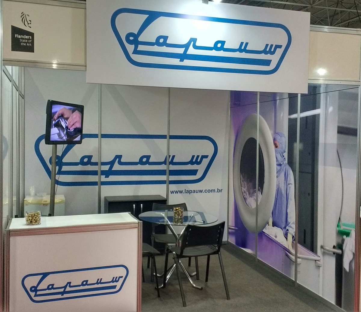 Segundo dia de Lavtech. Venha nos visitar e tenha acesso ao que há de melhor em tecnologia para lavanderias! #lapauw #lavtech #hightech