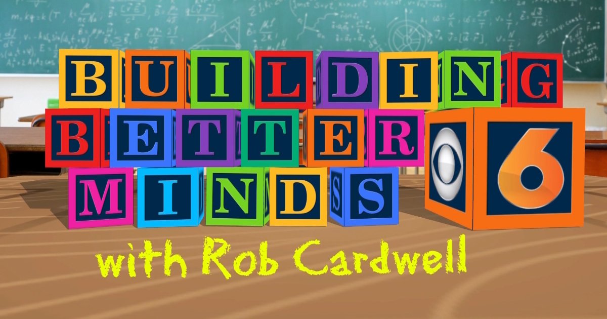 CBS6's tweet photo. Don't miss #BuildingBetterMinds with @RobCardwellCBS6 ahead on #CBS6News at 6 p.m. https://t.co/iwr4I8VfGt https://t.co/fSo1oDfuEW