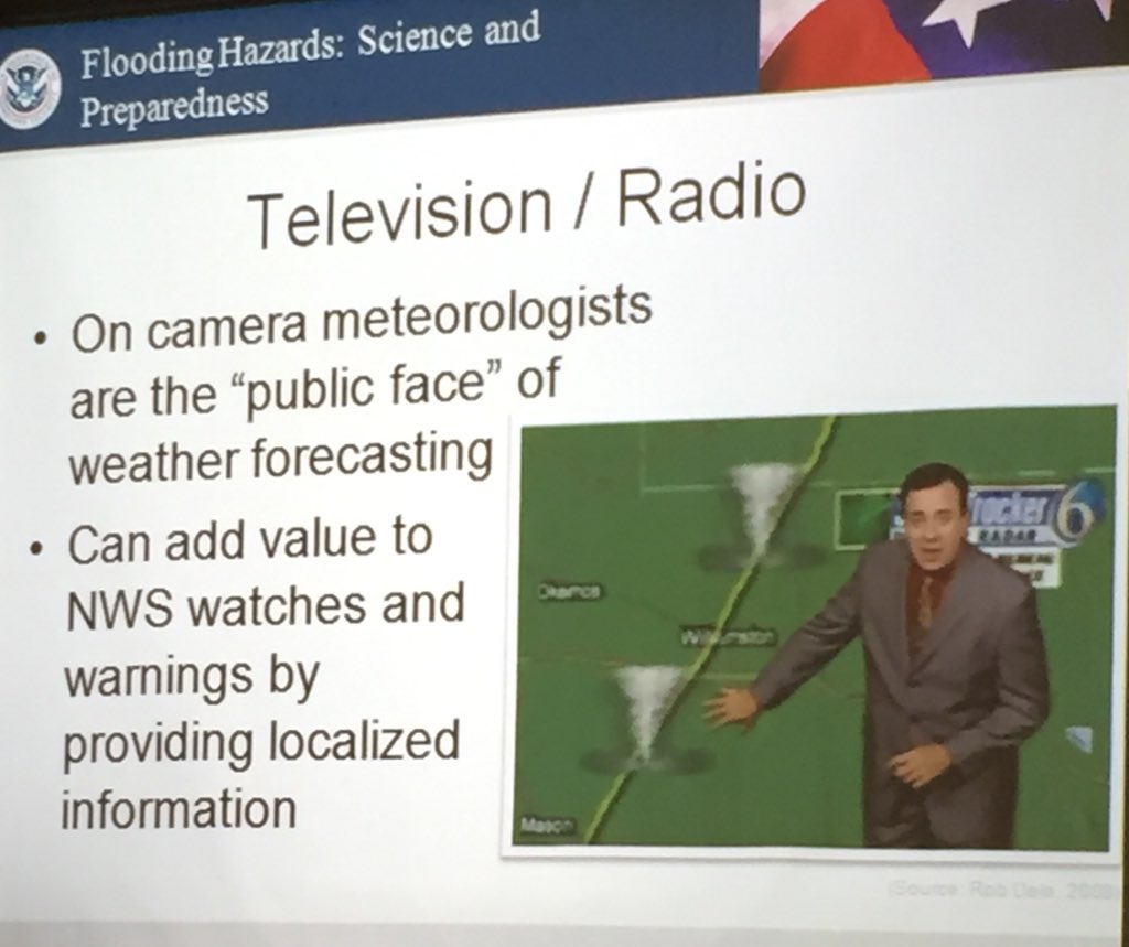 WxKyleNelson's tweet photo. From the green screen to the presentation screen: @therobdale in live and living color! #ndptc #PilotCourse #PreliminaryNonOperational https://t.co/NrWlDQXHwl