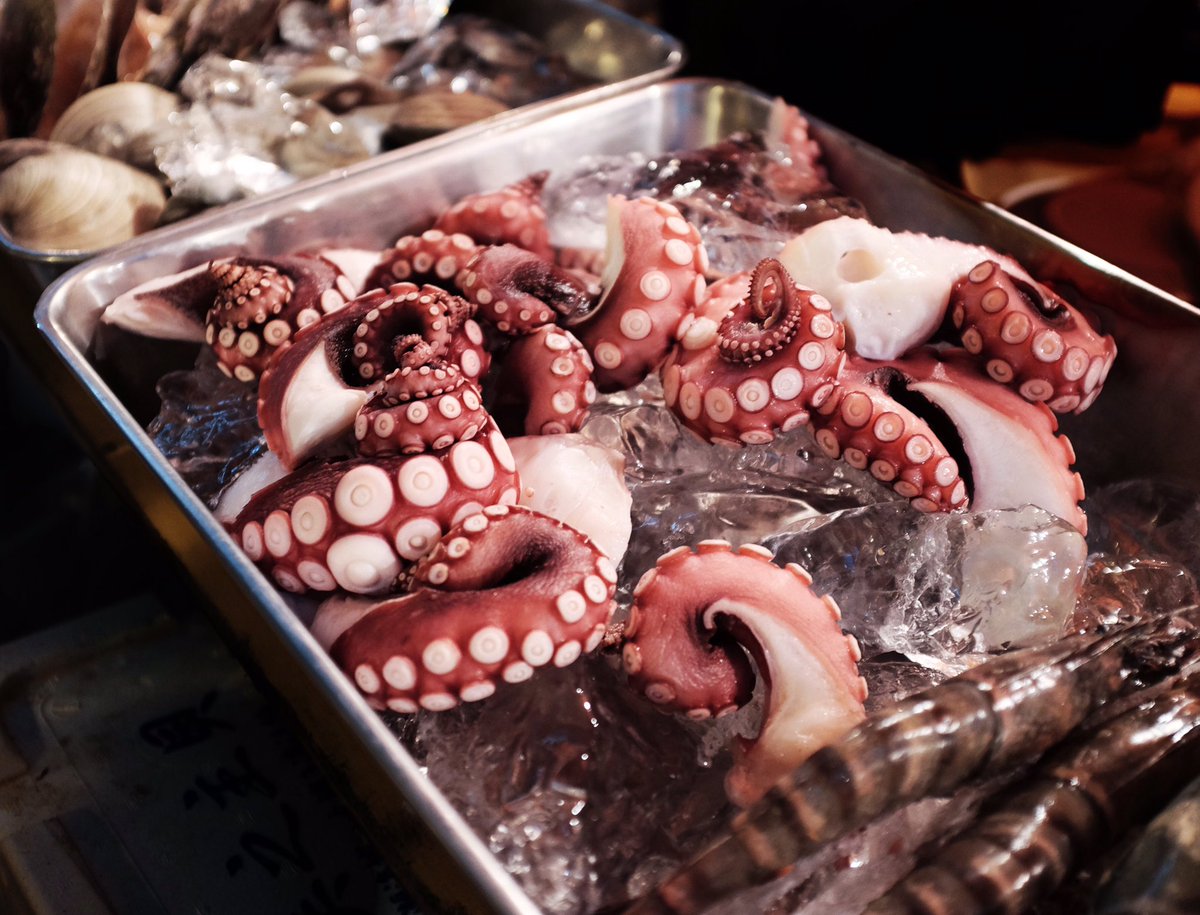 Soon to be grilled 🐙