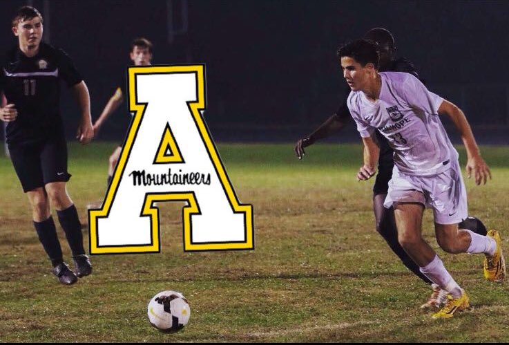 cjholbrook20's tweet photo. Excited to announce that I have verbally committed to play soccer at Appalachian State University! Thank you to everyone who's supported me! https://t.co/gVyS5IilLK