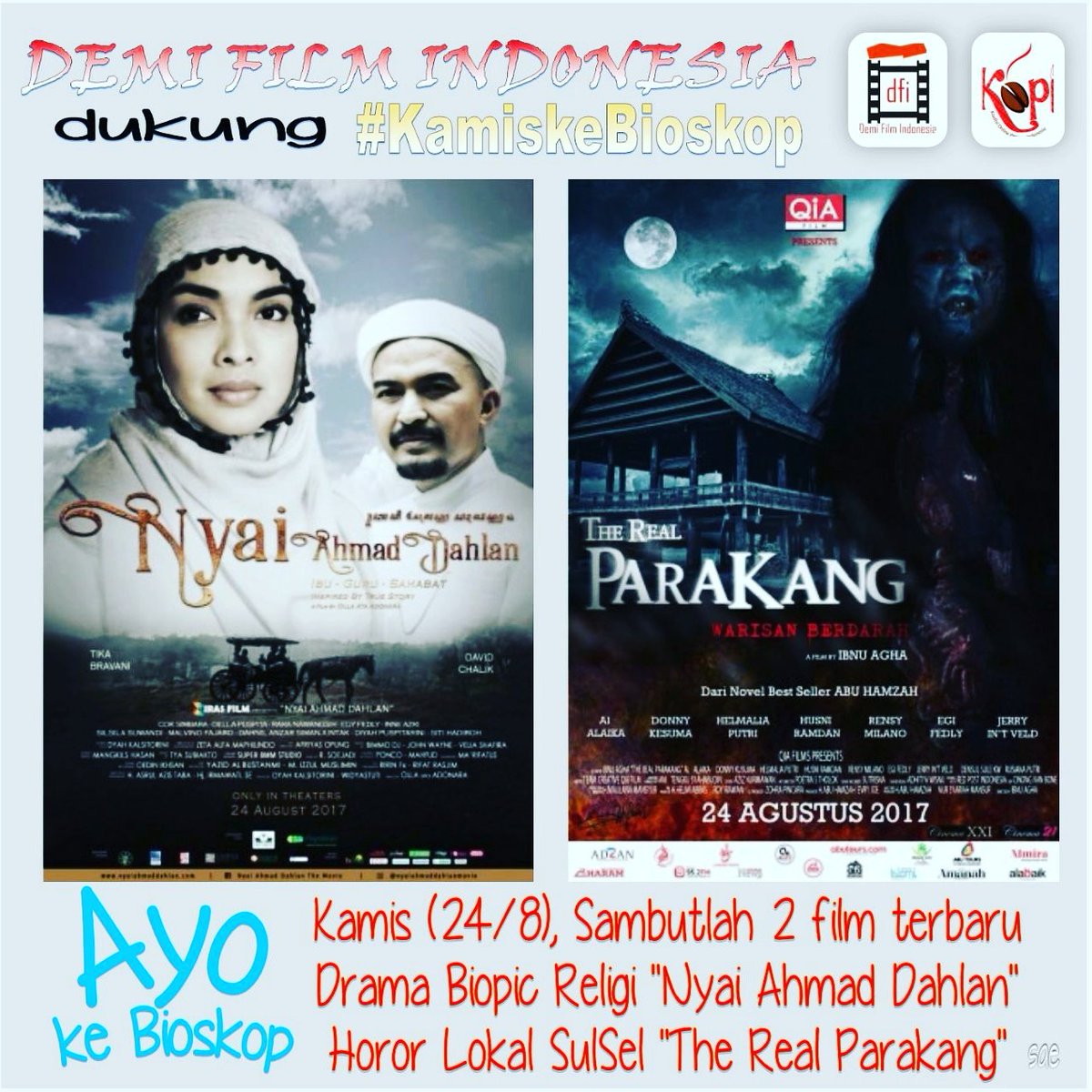 #BanggaFilmNasional Yukz ke Bioskop