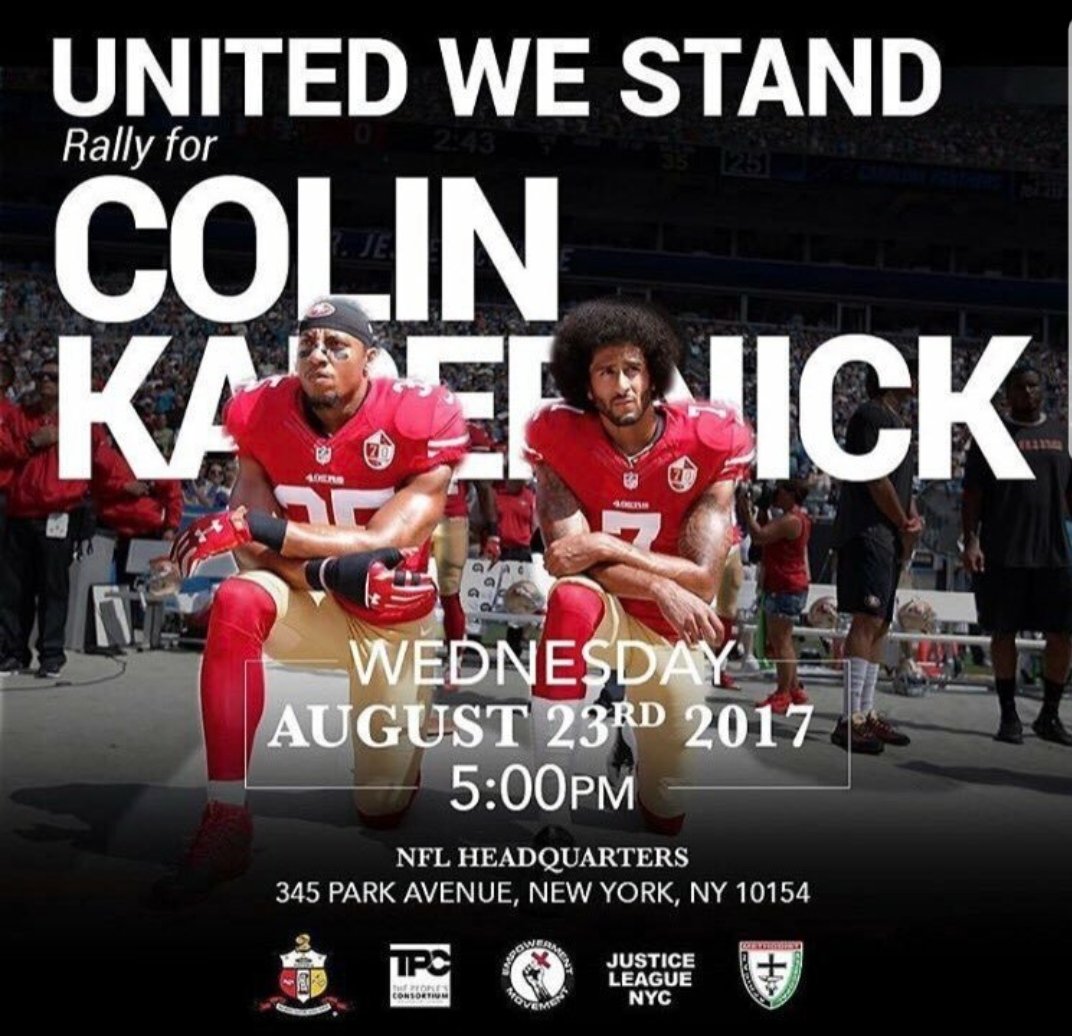 mmpadellan's tweet image. The so-called President gets away with THIS, but Colin Kaepernick can't take a knee 4 a righteous cause? Bullshit.
#UnitedWeStand #ImWithKap