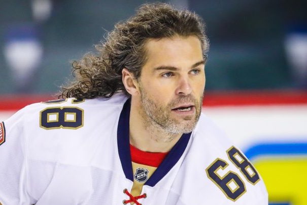 SaddleUpJagr's tweet photo. Let's bring the beautiful #mullet to the @NHLFlames the travelling jagrs need a new member wearing the #FlamingC @68isgr8 #SaddleUp #Flames https://t.co/jLqzr85B8W