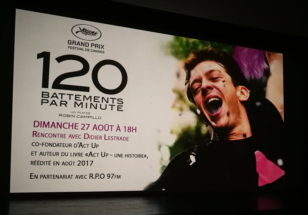 #120bpm #Pau Générique, salle pleine dans un silence quasi religieux. Incroyable ! Séance Spéciale dimanche avec <a href="/didierlestrade/">Didier Lestrade</a> et <a href="/Rpo97Fm/">RPO97FM</a>