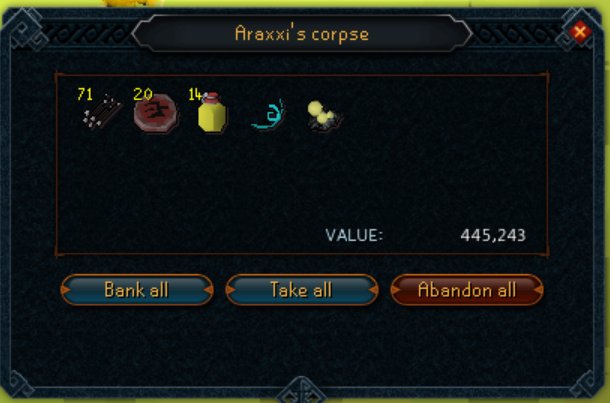 FiremakingRS's tweet image. Done with pets when fang? kc 367