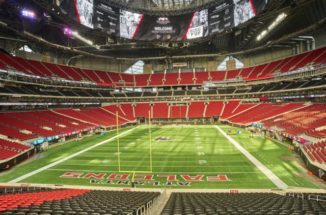 BobMiller13nj's tweet photo. IBM provides ultimate fan experience at Atlanta’s Mercedes-Benz stadium @ZDNet #IBMSports #MBStadium #Falcons https://t.co/6h8PMDRLBV https://t.co/bMlnZmaRlC