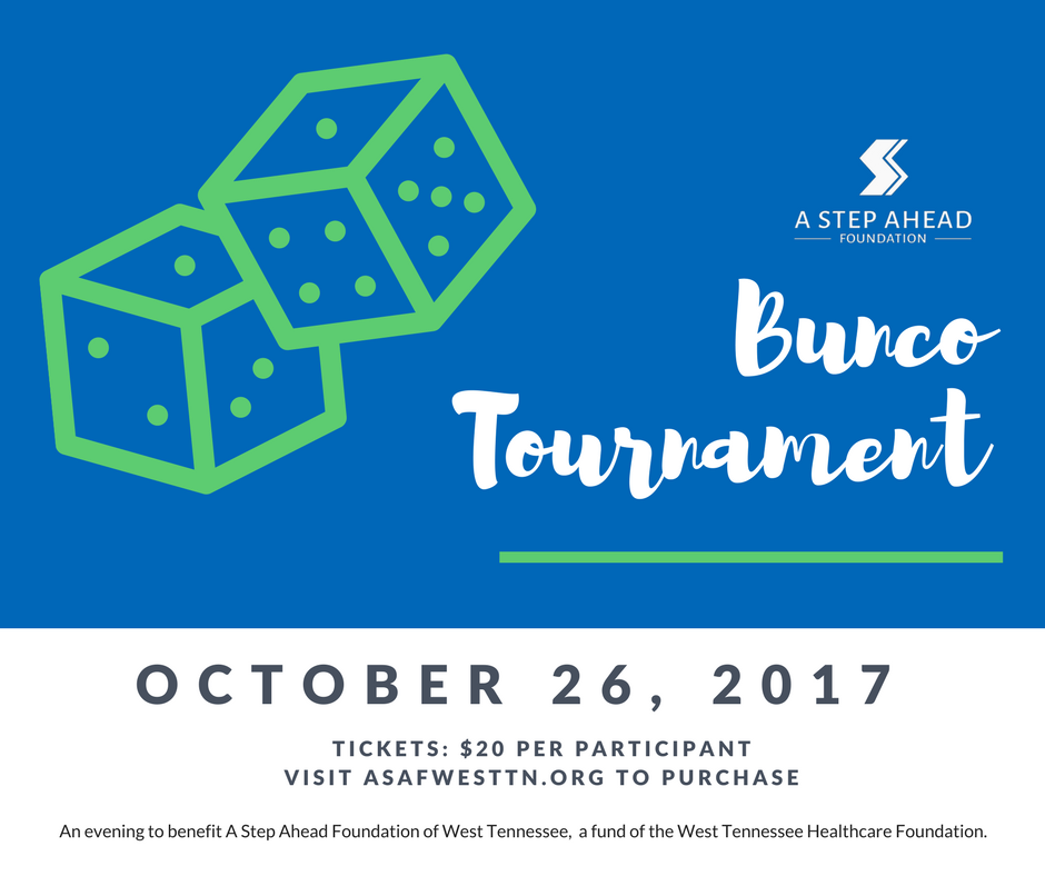 ASAFwestTN's tweet image. We're excited to share some big news...join us for our first annual bunco tournament! Purchase tickets here &amp;gt;&amp;gt; ow.ly/nJW030eDsjU