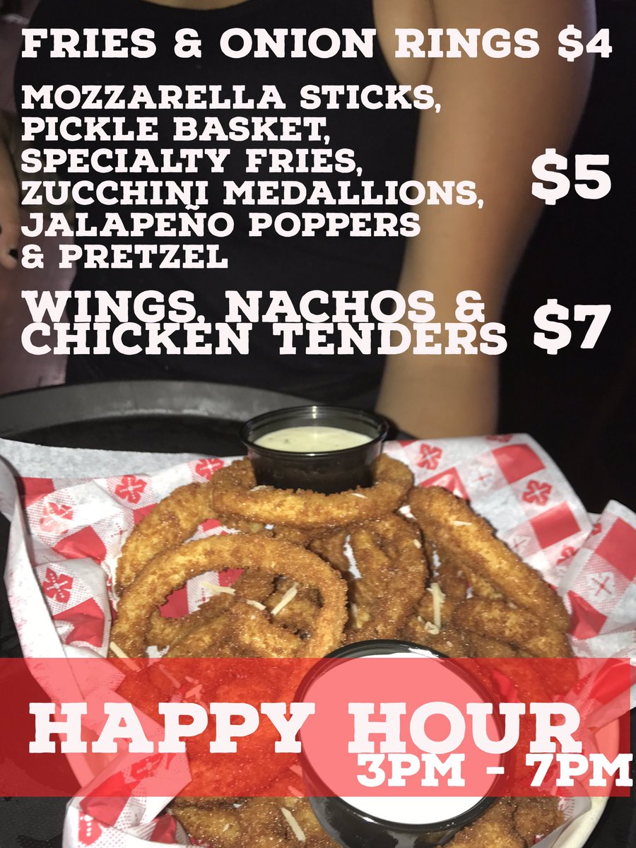Happy Hour Food Special!!
