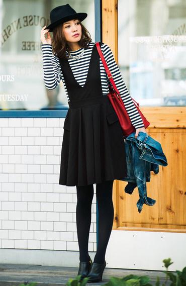 どんなシチュエーションでも女性らしさを引き出してくれるジャンパースカートは女の子のおしゃれの特権♫ ♫