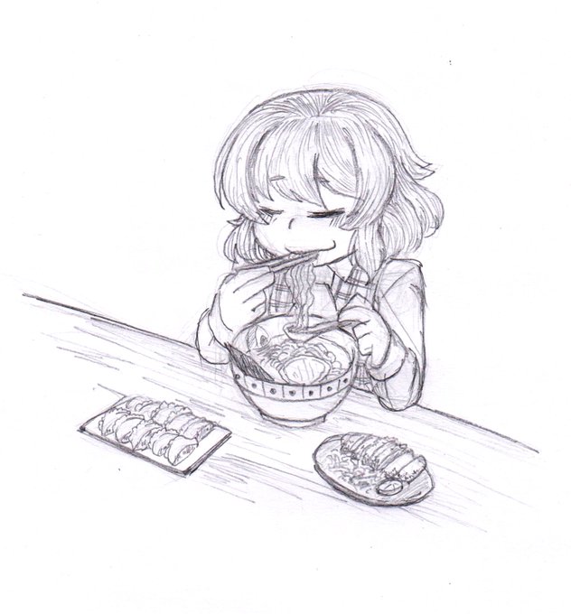 more drawings during my stay at KL based on what I have for meals 