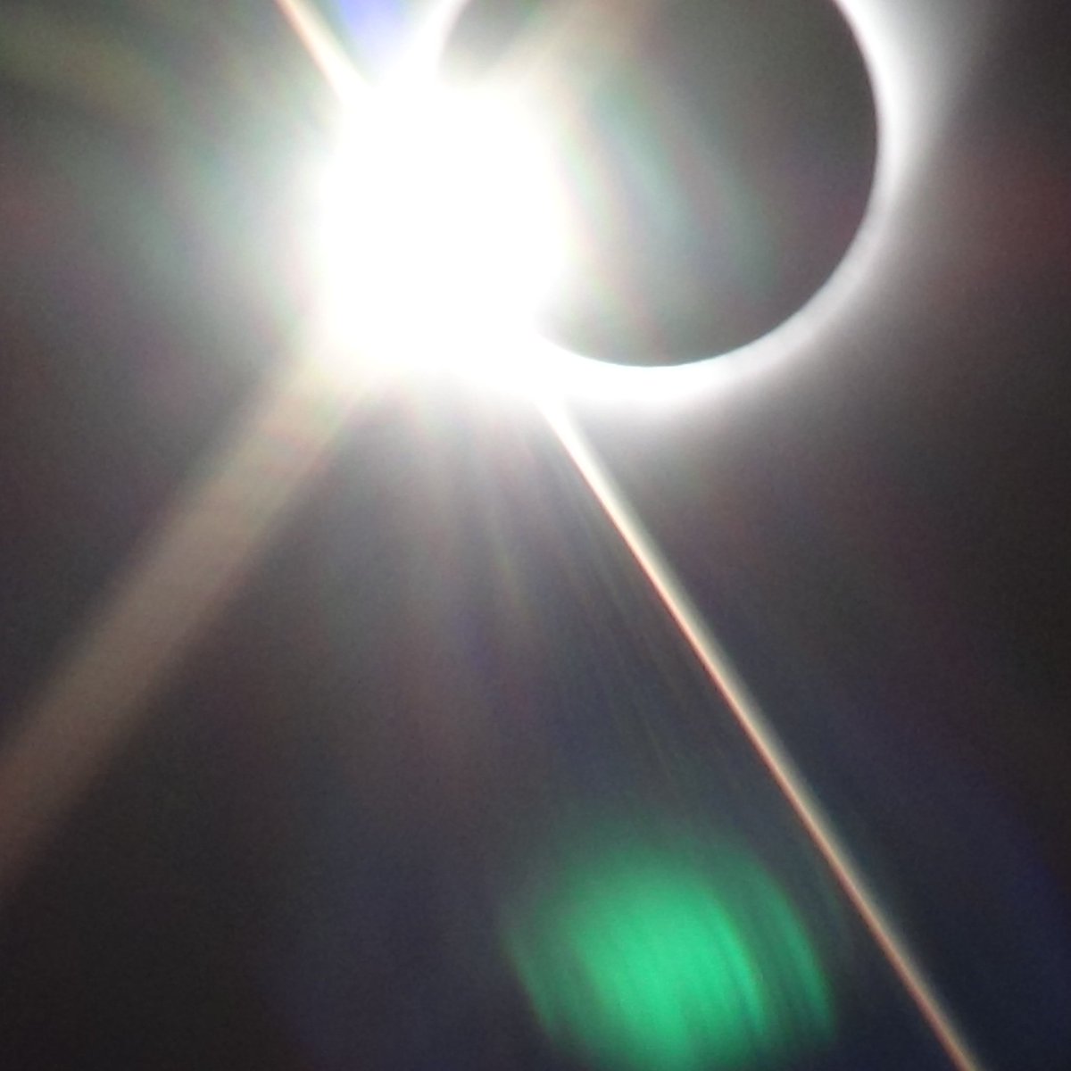 Backpackertrail's tweet image. Pictures of the total eclipse taken from the Falls campground in Shoshone NF in Wyoming 8-21-2017