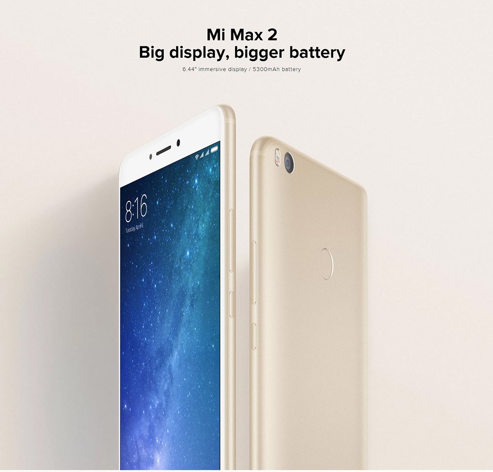 OFERTA en Igogo del #xiaomi Mi Max 2 4G Phablet 6.44 pulgadas Android 7.0
Ahora solo: 229.76€
goo.gl/AF3eVG