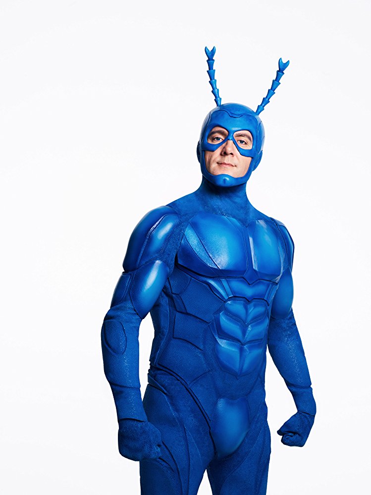 ﾌｧ 子 En Twitter 海外のサイトから頻繁に流れて来るスーパーヒーローものtvシリーズ The Tick 邦題 ティック 運命の スーパーヒーロー のピーター セラフィノーウィッチュのビジュアルが気になり過ぎて仕事が手に付きません どうやら触覚がピクピクする