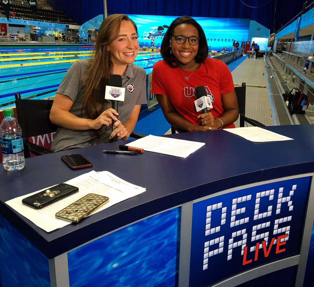 We're LIVE on #DeckPassLive! Watch now ➡️ usaswimming.org