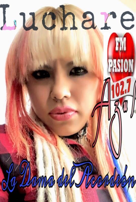 FCOazulDama's tweet photo. @PonePasion pasen el tema de @soyazulcarrizo #Luchare ... Saludos enormes ... De parte todo el fans club. ❤❤❤❤ https://t.co/Yl6ITOzHdO