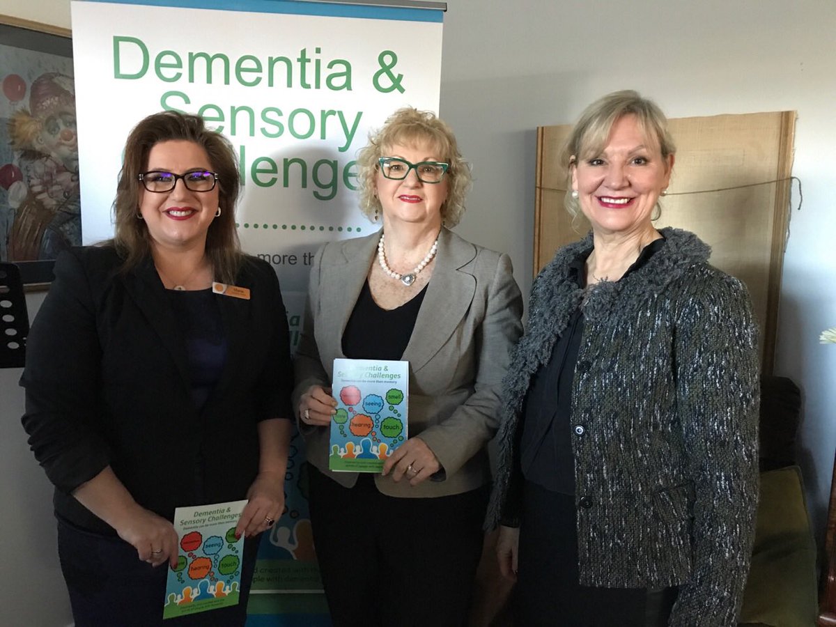 An amazing final launch #sensorychallenges  @polley_helen @MareeMcCabe @Dementia_Centre in #Launceston dementia is more than memory