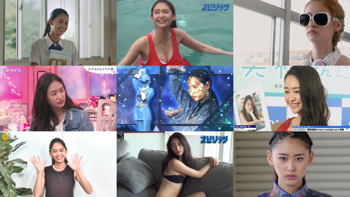 Calvin Chen Miki Yanagi 柳美稀 Yanagi Miki お誕生日おめでとう ここで私からの贈り物です Miki Yanagi 柳美稀 動物戦隊 ジュウオウジャー ジュウオウジャー