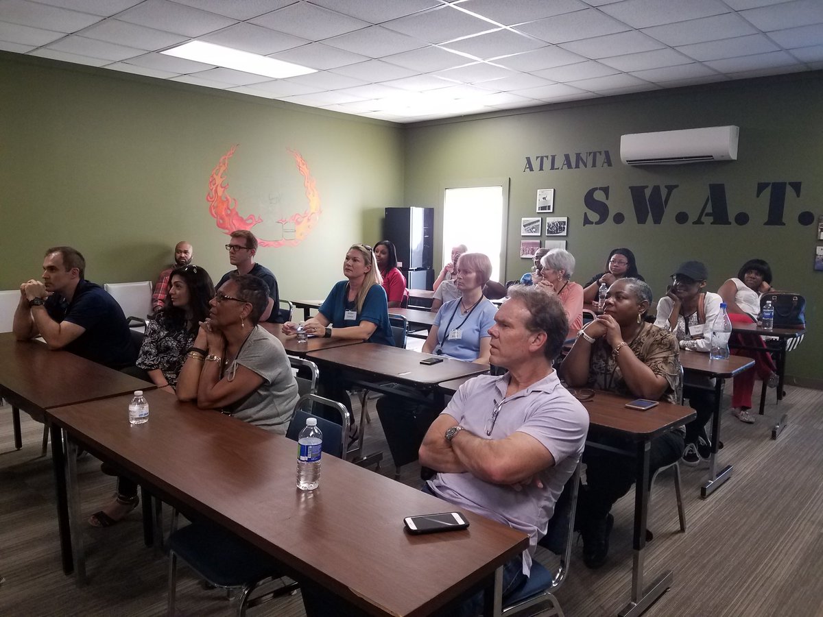 APDBeth's tweet image. @Atlanta_Police Citizens Academy #Class30 at SWAT!  An unforgettable night! #lifelonglearning