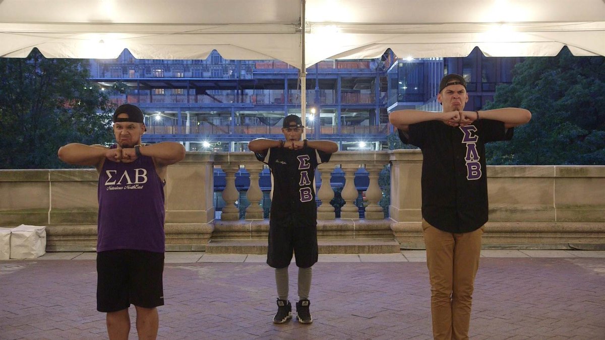NBCLatino's tweet photo. VIDEO: Latino frats and sororities give students a "home away from home" in college https://t.co/srWUhbhVsi @marissaarmas @SayAbstract https://t.co/lvFNPZ9OUF