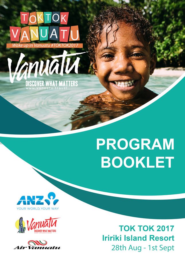 TokTokVanuatu's tweet image. Morning all, exciting times. Tomorrow 1st buyers: USA, North America arrive. #TokTok2017 program 4 nxt wk: bit.ly/2wGl5HC lukim yu!