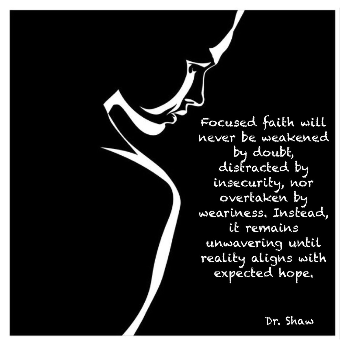 DrShawScripts's tweet photo. When we align complete faith with God's plan, it brings order and focus to our lives. (1 Corinthians 15:58) #drshawscripts  #lifeontop https://t.co/dUdoz5Tdc3