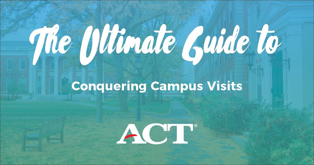 Campus visits are essential to your college selection process. Here's the ultimate guide to conquering campus visits bit.ly/2h0O3fk