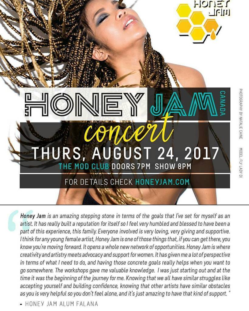 BLACKcda's tweet photo. MUSIC🎤 #honeyjam2017 🔷 #BlackCanada 🔷 @thehoneyjam Happening Thursday August 24/2017 at #modclubtoronto
Honey Jam … https://t.co/KEV2QeZKGL https://t.co/aZ8fVpxcAB