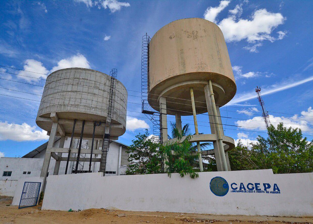 Não pára, aí. Suspenso o racionamento, inaugurar a adutora de Pocinhos (foto), São José da Mata e a 4ª adutora de CG