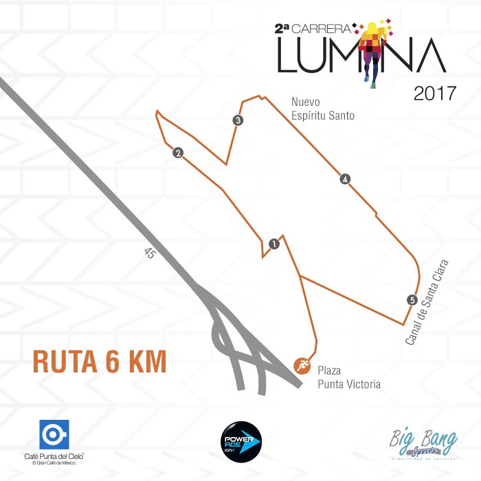 LuminaFitUp's tweet photo. Conoce las rutas de la #CarreraLUMINA2017: 2KM para iniciados, 6KM para intermedios, 12KM y 16 KM para más profesionales. #carrera #SJR #Qro https://t.co/ZL7QVphlNg