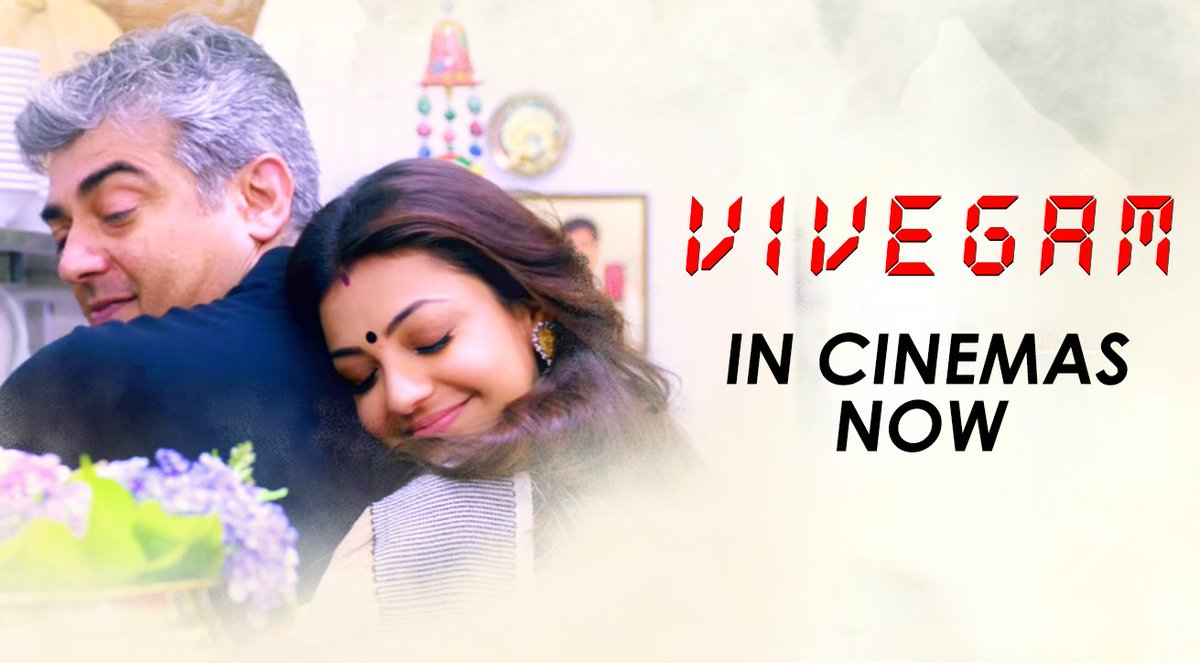 Watch #Vivegam in the theaters near you.. Can't wait to hear from you all 🤞🏻
#Vivekam