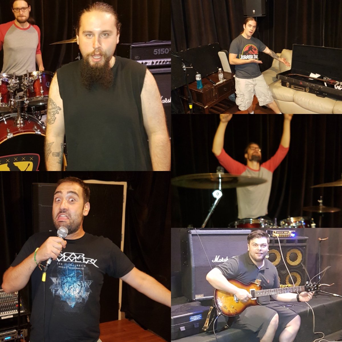 Profaner9's tweet photo. Getting ready for #rustysbirthdaybash Sept 2nd at Corktown.
#metal #profaner #hamilton https://t.co/lCNPzoqJTK