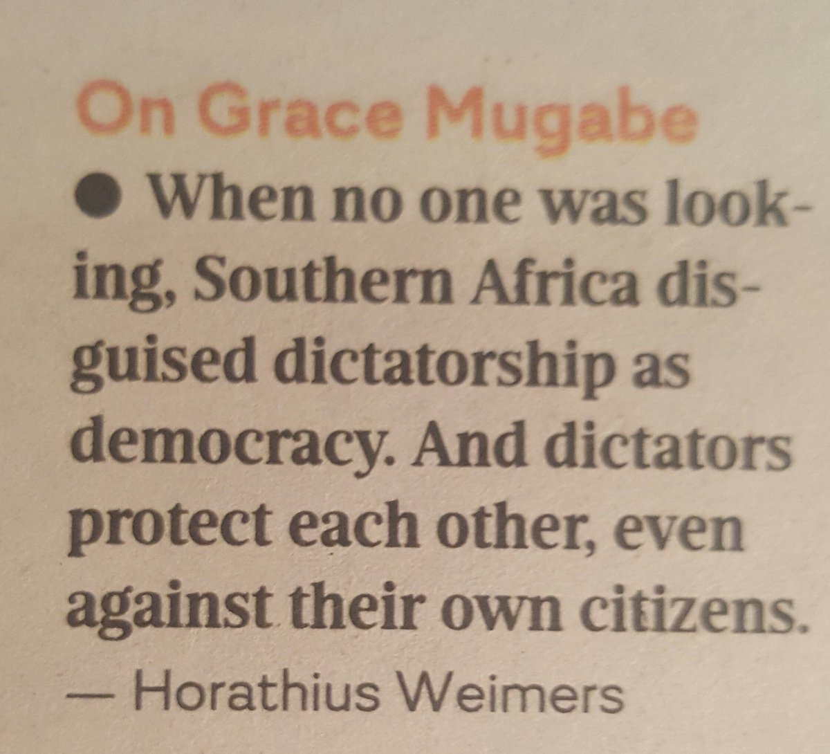 Good insight in the Times this morning.