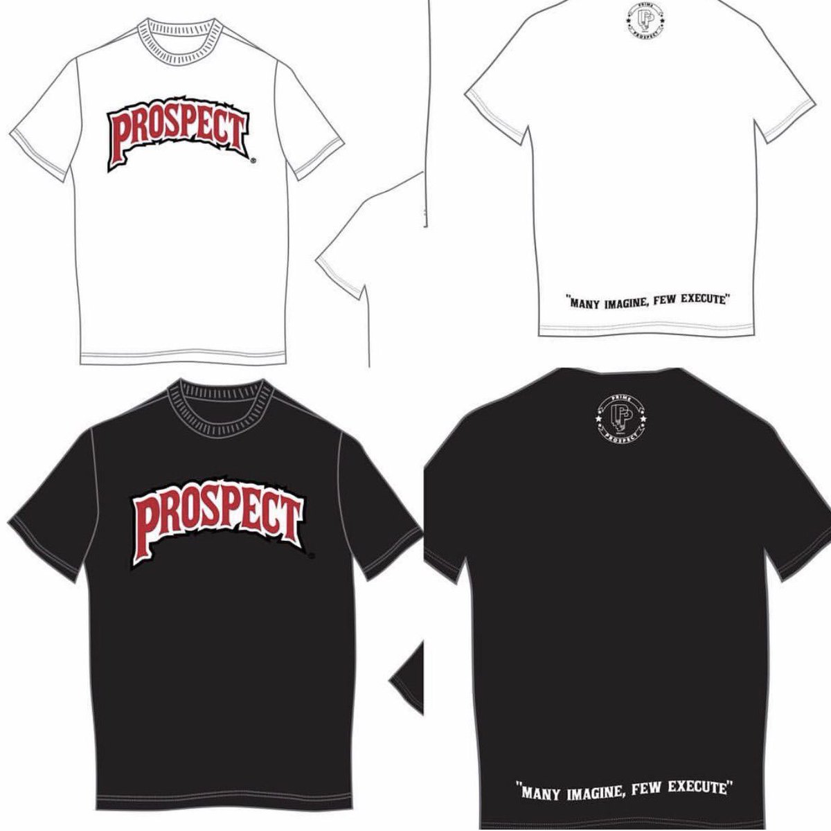 primeprospect_'s tweet photo. Coming soon‼️ 2 color way Prospect shirts, we have every size 25$ each ‼️ Pre-Order now https://t.co/x3GSD8vHA7
