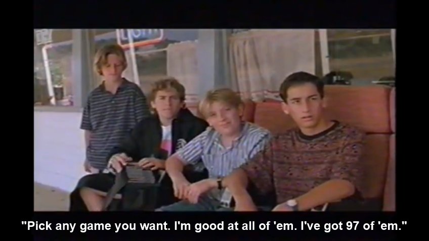 EricVBailey's tweet image. Retweet if you own more Nintendo games than Lucas Barton from The Wizard.